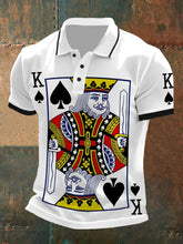 Herren-Poker K der Pik-Tops